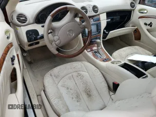 2008 Mercedes-Benz CLK 350 with VIN WDBTK56F58F236487, listed as a Copart auction lot 74986464 with Not Provided miles and Salvage Title. Bid and sale history available at DreamBid. Image 8.