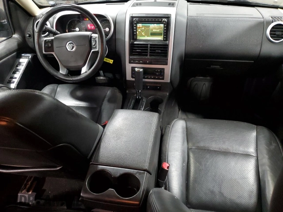 2010 Mercury Mountaineer Premier with VIN 4M2EN4JE2AUJ04373, listed as a Copart auction lot 72208054 with 125,572 mi miles and Salvage Title. Bid and sale history available at carsss.com. Image 8.