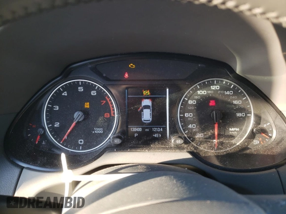2012 Audi Q5 Prestige with VIN WA1WKAFP4CA119872, listed as a Copart auction lot 50249425 with 130,400 mi miles and Salvage title. Bid and sale history available at DreamBid. Image 9.