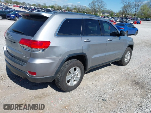 2016 Jeep Grand Cherokee Laredo z VIN 1C4RJFAG0GC384227, wystawiony jako IAAI lot #41995947 z przebiegiem 155 276 mil mil oraz . Historia ofert i sprzedaży dostępna na DreamBid. Obrazek 4.