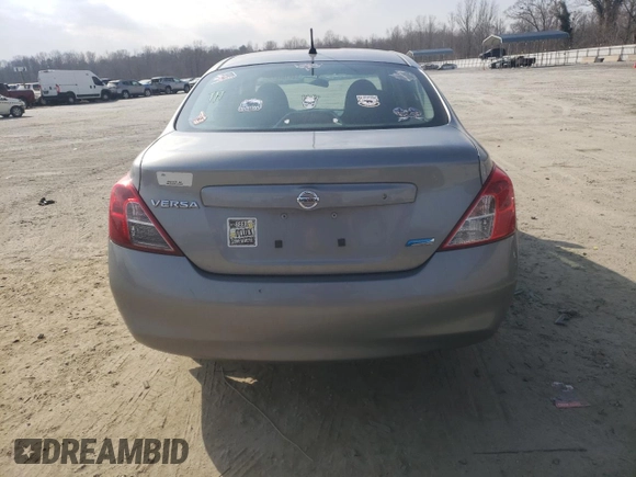 2014 Nissan Versa S with VIN 3N1CN7AP6EL835598, listed as a Copart auction lot 44154275 with 163,248 mi miles and Salvage Title. Bid and sale history available at carsss.com. Image 6.