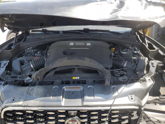 2021 Jaguar F-Pace S with VIN SADCJ2EU7MA668268, listed as a Copart auction lot 56007285 with 30,836 mi miles and Salvage title. Bid and sale history available at DreamBid. Image 12.