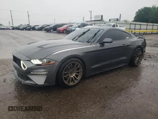 2018 Ford Mustang EcoBoost with VIN 1FA6P8TH5J5128542, listed as a Copart auction lot 54724065 with 97,852 mi miles and Clean Title. Bid and sale history available at carsss.com. Image 1.