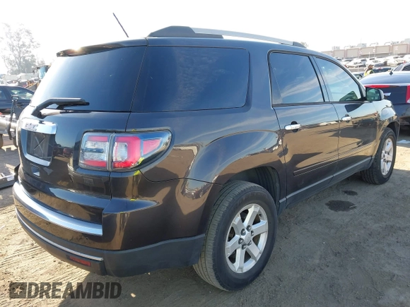 2014 GMC Acadia SLE with VIN 1GKKRNED0EJ359443, listed as a IAAI auction lot 41881129 with 100,998 mi miles and . Bid and sale history available at carsss.com. Image 4.