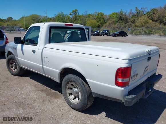 2007 Ford Ranger XL with VIN 1FTYR10D97PA31590, listed as a IAAI auction lot 41854036 with 337,443 mi miles. Bid and sale history available at carsss.com. Image 3.