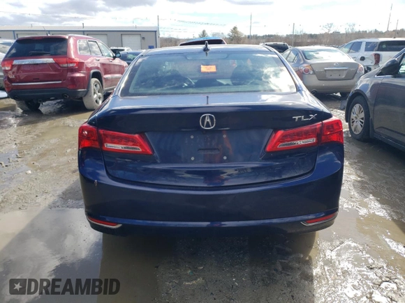 2019 Acura TLX with VIN 19UUB1F3XKA007491, listed as a Copart auction lot 46904075 with 0 mi miles and Salvage Title. Bid and sale history available at carsss.com. Image 6.