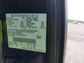 2004 Ford F-150 XLT с VIN 1FTPX14544NA23649, выставлен на аукционе IAAI как лот 42687382 с пробегом Не указан миль и . История ставок и продаж доступна на DreamBid. Изображение 9.