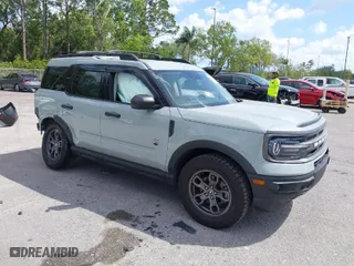 2021 Ford Bronco Sport Big Bend with VIN 3FMCR9B64MRA89095, listed as a IAAI auction lot 41739827 with 63,070 mi miles. Bid and sale history available at carsss.com. Image 1.