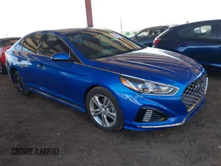 2018 Hyundai Sonata Limited with VIN 5NPE34AF7JH598194, listed as a IAAI auction lot 41888063 with 53,805 mi miles. Bid and sale history available at carsss.com. Image 1.