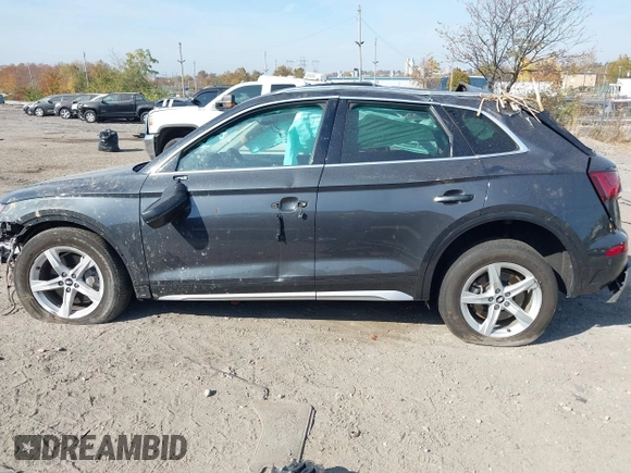 2021 Audi Q5 Premium with VIN WA1AAAFY0M2012819, listed as a IAAI auction lot 40718190 with Not provided miles and . Bid and sale history available at DreamBid. Image 13.