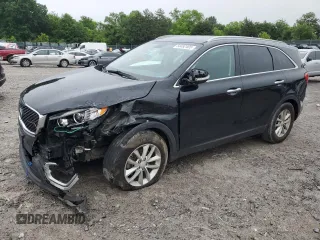 2017 Kia Sorento LX with VIN 5XYPG4A56HG210524, listed as a Copart auction lot 58492405 with 191,299 mi miles and Salvage title. Bid and sale history available at DreamBid. Image 1.