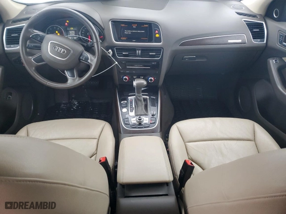 2015 Audi Q5 Premium Plus with VIN WA1LFAFP5FA107161, listed as a Copart auction lot 41478155 with 126,560 mi miles and Clean Title. Bid and sale history available at carsss.com. Image 8.