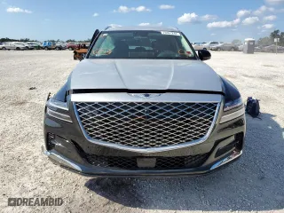 2022 Genesis GV80 with VIN KMUHBDSB2NU100567, listed as a Copart auction lot 70361242 with 3,314 mi miles. Bid and sale history available at carsss.com. Image 5.