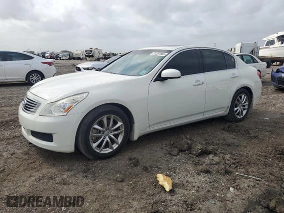 2008 Infiniti G35 Journey with VIN JNKBV61E98M227746, listed as a Copart auction lot 51307885 with 103,962 mi miles and Salvage Title. Bid and sale history available at DreamBid. Image 1.