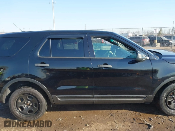 2014 Ford Utility Police Interceptor with VIN 1FM5K8AR0EGC14072, listed as a IAAI auction lot 41781060 with 173,354 mi miles. Bid and sale history available at carsss.com. Image 14.