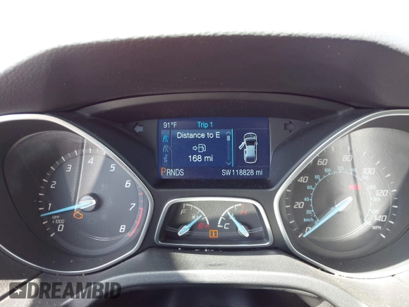 2014 Ford Focus SE with VIN 1FADP3K25EL159136, listed as a IAAI auction lot 42180192 with 118,828 mi miles and . Bid and sale history available at carsss.com. Image 7.