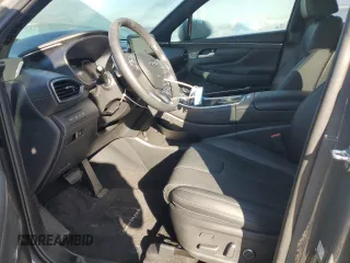 2023 Hyundai Santa Fe Calligraphy with VIN 5NMS54AL6PH657602, listed as a Copart auction lot 43072745 with 17,228 mi miles and Salvage Title. Bid and sale history available at carsss.com. Image 7.