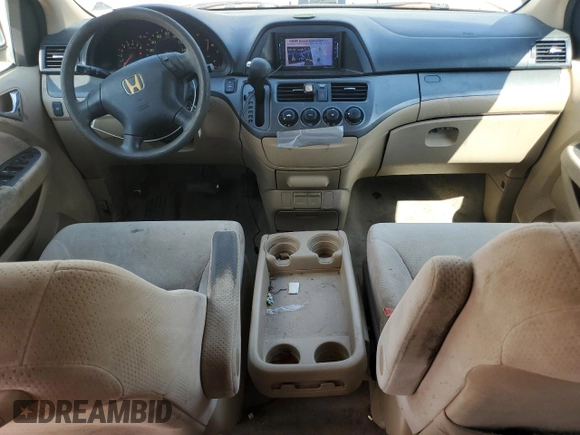 2007 Honda Odyssey LX with VIN 5FNRL38287B080407, listed as a Copart auction lot 57436115 with 238,333 mi miles and Salvage title. Bid and sale history available at DreamBid. Image 8.