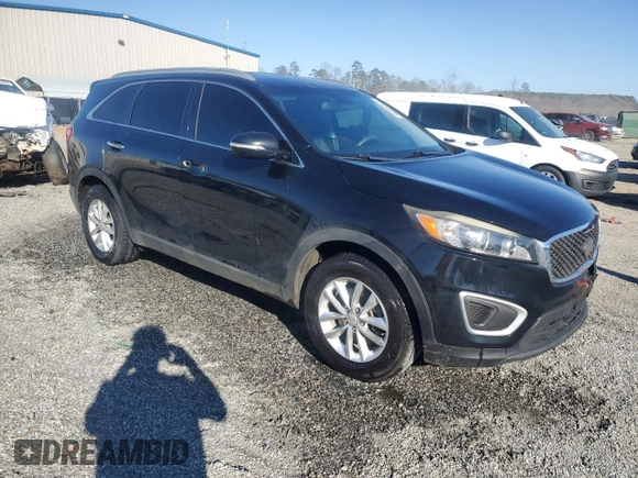 2016 Kia Sorento LX with VIN 5XYPG4A36GG015746, listed as a Copart auction lot 47434935 with 239,595 mi miles and Salvage Title. Bid and sale history available at DreamBid. Image 4.