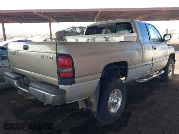 2002 Dodge Ram 2500 with VIN 3B7KF23682M230484, listed as a IAAI auction lot 41851949 with 134,207 mi miles. Bid and sale history available at carsss.com. Image 4.
