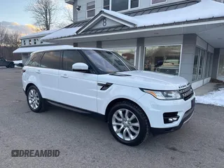 2016 Land Rover Range Rover Sport V6 Diesel HSE with VIN SALWR2KF1GA642866, listed as a IAAI auction lot 41561126 with 155,946 mi miles. Bid and sale history available at carsss.com. Image 1.