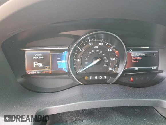 2016 Ford Explorer Limited with VIN 1FM5K8FH5GGC39505, listed as a Copart auction lot 50137955 with 54,884 mi miles and Salvage Title. Bid and sale history available at carsss.com. Image 9.