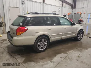 2006 Subaru Legacy Wagon Outback 3.0 R L.L. Bean with VIN 4S4BP86C064360662, listed as a Copart auction lot 86131994 with 0 mi miles and Non Repairable. Bid and sale history available at carsss.com. Image 3.