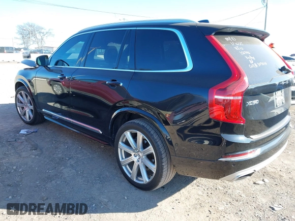 2017 Volvo XC90 Inscription with VIN YV4A22PLXH1156706, listed as a IAAI auction lot 41386818 with 73,692 mi miles. Bid and sale history available at carsss.com. Image 3.