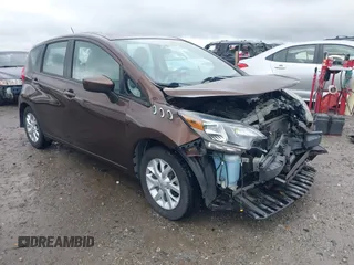 2017 Nissan Note SV with VIN 3N1CE2CP8HL375249, listed as a IAAI auction lot 41972181 with 44,934 mi miles and . Bid and sale history available at DreamBid. Image 1.