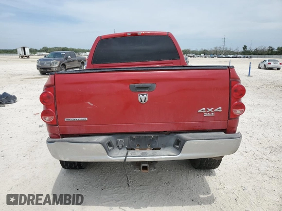 2007 Dodge 2500 SLT с VIN 3D7KS29A57G815266, выставлен на аукционе Copart как лот 53196115 с пробегом 271 270 миль миль и Списание • Salvage title. История ставок и продаж доступна на DreamBid. Изображение 6.