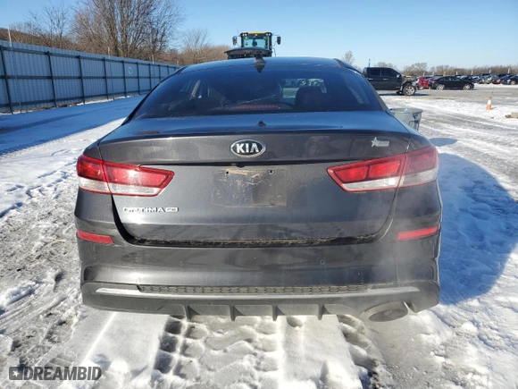 2019 Kia Optima LX with VIN 5XXGT4L38KG291142, listed as a Copart auction lot 88486425 with 149,315 mi miles and Salvage Title. Bid and sale history available at carsss.com. Image 6.