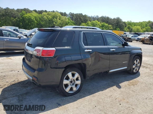 2015 GMC Terrain Denali with VIN 2GKFLUE3XF6147362, listed as a Copart auction lot 52521935 with 166,350 mi miles and Salvage Title. Bid and sale history available at DreamBid. Image 3.