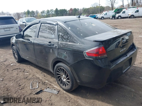 2011 Ford Focus SES with VIN 1FAHP3GN3BW107955, listed as a IAAI auction lot 42131679 with 187,709 mi miles. Bid and sale history available at carsss.com. Image 3.