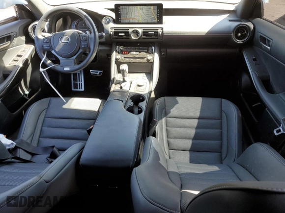 2024 Lexus IS 350 F Sport z VIN JTHGZ1B2XR5073495, wystawiony jako Copart lot #49634665 z przebiegiem 10 761 mil mil oraz Szkoda całkowita • Salvage title. Historia ofert i sprzedaży dostępna na DreamBid. Obrazek 8.