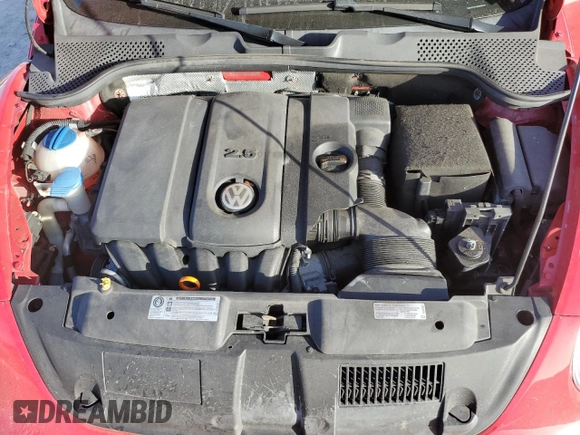 2014 Volkswagen Beetle 2.5L w/Sun with VIN 3VWJP7AT6EM624923, listed as a Copart auction lot 78641794 with 85,000 mi miles and Salvage Title. Bid and sale history available at DreamBid. Image 11.