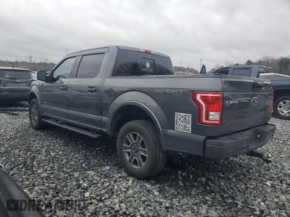 2017 Ford F-150 XL with VIN 1FTEW1EP1HFC16237, listed as a Copart auction lot 51644515 with 263,363 mi miles and Salvage title. Bid and sale history available at DreamBid. Image 2.