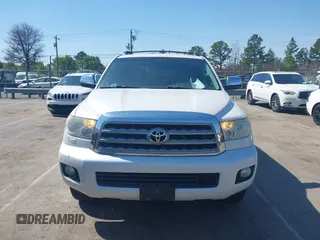 2008 Toyota Sequoia Platinum with VIN 5TDBY67A18S020320, listed as a IAAI auction lot 41918310 with 290,854 mi miles. Bid and sale history available at carsss.com. Image 12.