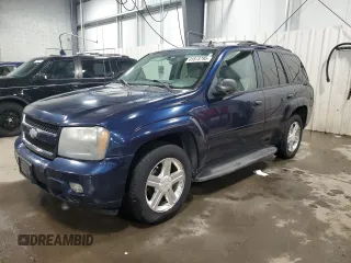 2008 Chevrolet TrailBlazer 1LT with VIN 1GNDT13S982213824, listed as a Copart auction lot 41818795 with 224,163 mi miles and Salvage Title. Bid and sale history available at DreamBid. Image 1.