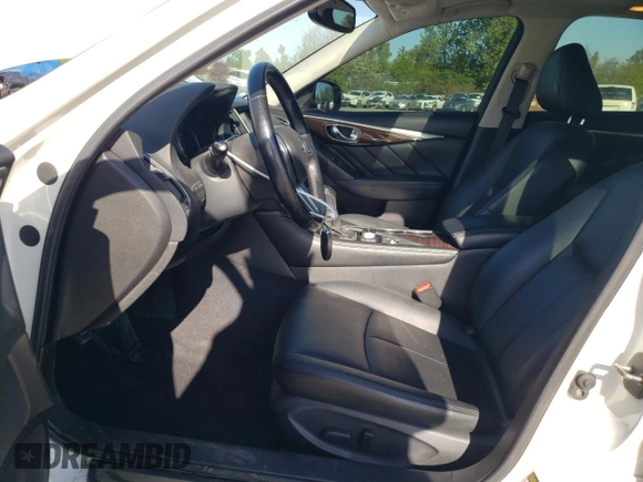 2018 Infiniti Q50 Luxe z VIN JN1EV7AP3JM350781, wystawiony jako Copart lot #53319295 z przebiegiem 53 886 mil mil oraz Szkoda całkowita • Salvage title. Historia ofert i sprzedaży dostępna na DreamBid. Obrazek 7.