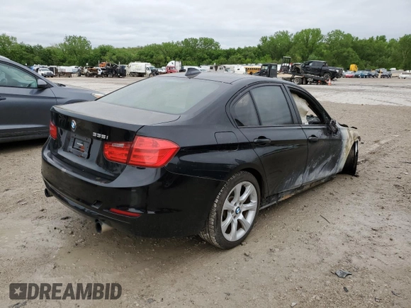 2013 BMW 3 Series 335i with VIN WBA3A9G50DNN73115, listed as a Copart auction lot 55126905 with Not provided miles and Clean title. Bid and sale history available at DreamBid. Image 3.
