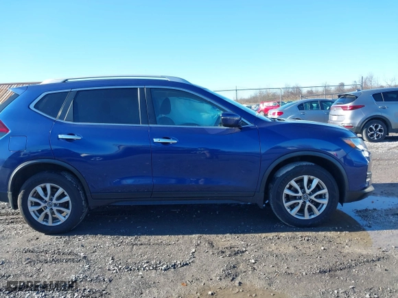 2020 Nissan Rogue SV with VIN JN8AT2MV5LW120542, listed as a IAAI auction lot 40734912 with 60,283 mi miles. Bid and sale history available at carsss.com. Image 13.