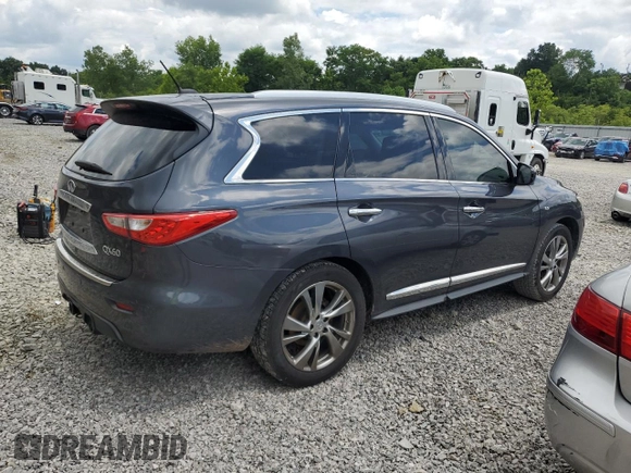 2014 Infiniti QX60 z VIN 5N1AL0MM5EC535531, wystawiony jako Copart lot #63933915 z przebiegiem 187 692 mil mil oraz Czysty tytuł • Clean title. Historia ofert i sprzedaży dostępna na DreamBid. Obrazek 3.