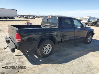 2003 Dodge Dakota Sport with VIN 1D7HL38N03S172331, listed as a Copart auction lot 78851764 with 162,521 mi miles and Clean Title. Bid and sale history available at carsss.com. Image 3.