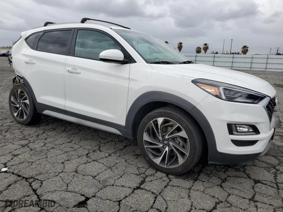 2020 Hyundai Tucson Ultimate with VIN KM8J33AL3LU174546, listed as a Copart auction lot 47858135 with 85,260 mi miles and Clean Title. Bid and sale history available at carsss.com. Image 4.