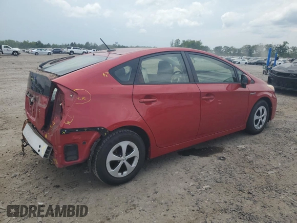2013 Toyota Prius One z VIN JTDKN3DU1D1623197, wystawiony jako Copart lot #59472015 z przebiegiem 100 034 mil mil oraz Szkoda całkowita • Salvage title. Historia ofert i sprzedaży dostępna na DreamBid. Obrazek 3.