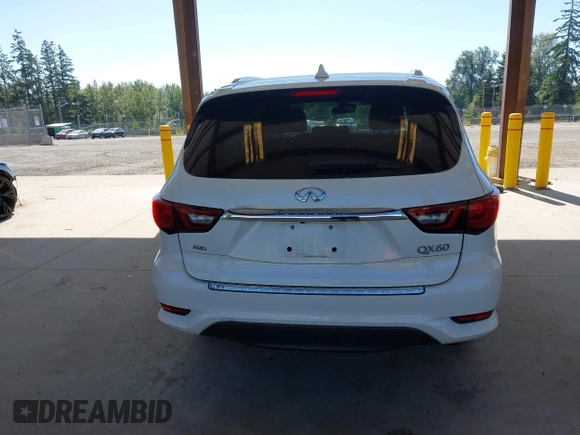 2020 Infiniti QX60 Luxe with VIN 5N1DL0MM4LC507648, listed as a IAAI auction lot 42640168 with 52,981 mi miles and . Bid and sale history available at DreamBid. Image 16.