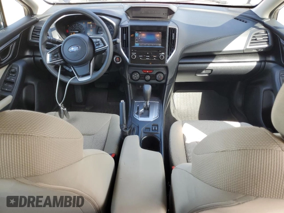 2020 Subaru Impreza Premium with VIN 4S3GTAD64L3704621, listed as a Copart auction lot 56699345 with 27,416 mi miles and Salvage title. Bid and sale history available at DreamBid. Image 8.