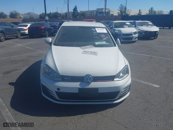 2016 Volkswagen Golf GTI SE with VIN 3VW4T7AU6GM041823, listed as a IAAI auction lot 41608503 with 70,895 mi miles. Bid and sale history available at carsss.com. Image 13.