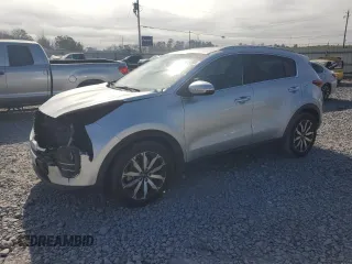 2018 Kia Sportage EX with VIN KNDPN3AC5J7413292, listed as a Copart auction lot 46639295 with 74,261 mi miles and Salvage Title. Bid and sale history available at carsss.com. Image 1.