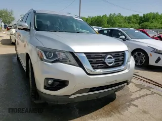 2017 Nissan Pathfinder SL with VIN 5N1DR2MM2HC692588, listed as a Copart auction lot 57098315 with 58,710 mi miles and Salvage title. Bid and sale history available at DreamBid. Image 14.